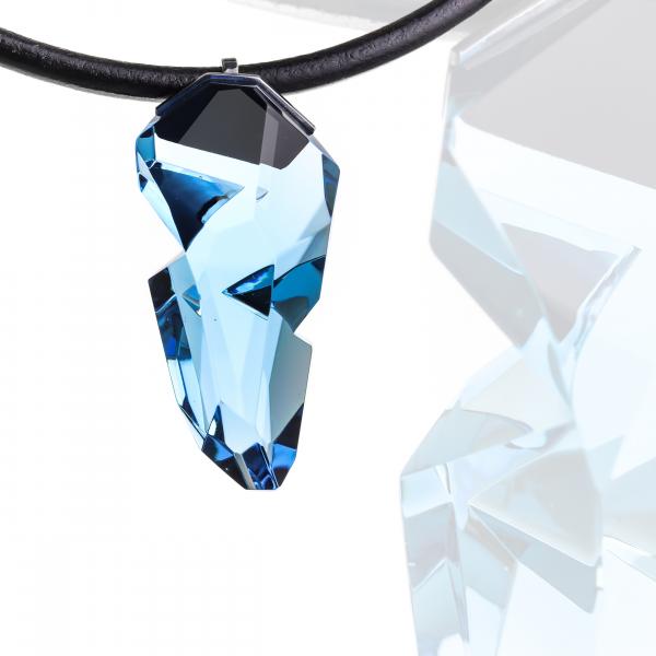 Modrý krystal